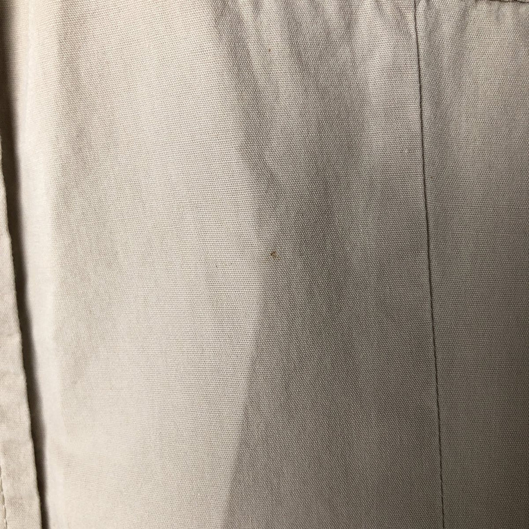 Faded Glory Long Sleeve Cotton Shirt, Women's Size M cotton Beige type Vintage Second Hand