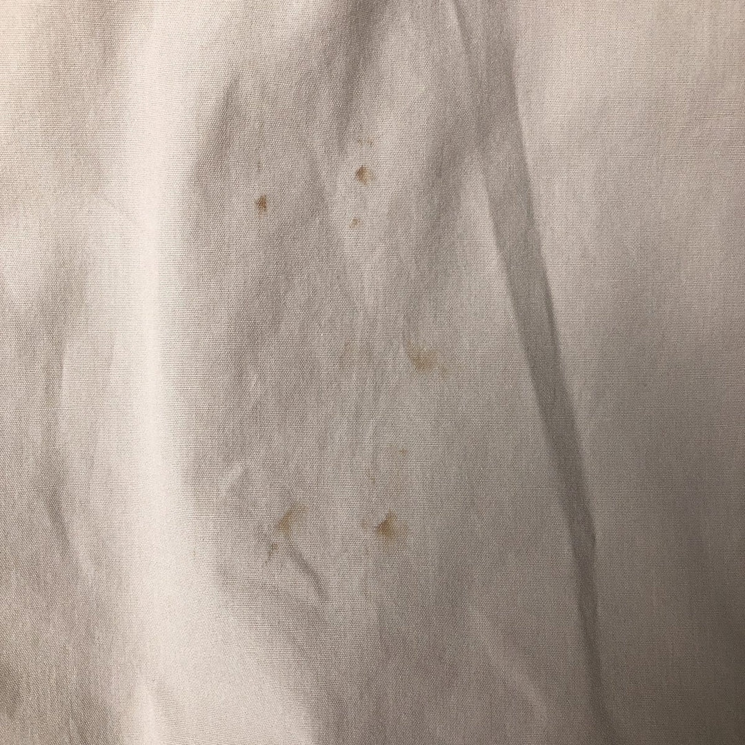 Faded Glory Long Sleeve Cotton Shirt, Women's Size M cotton Beige type Vintage Second Hand