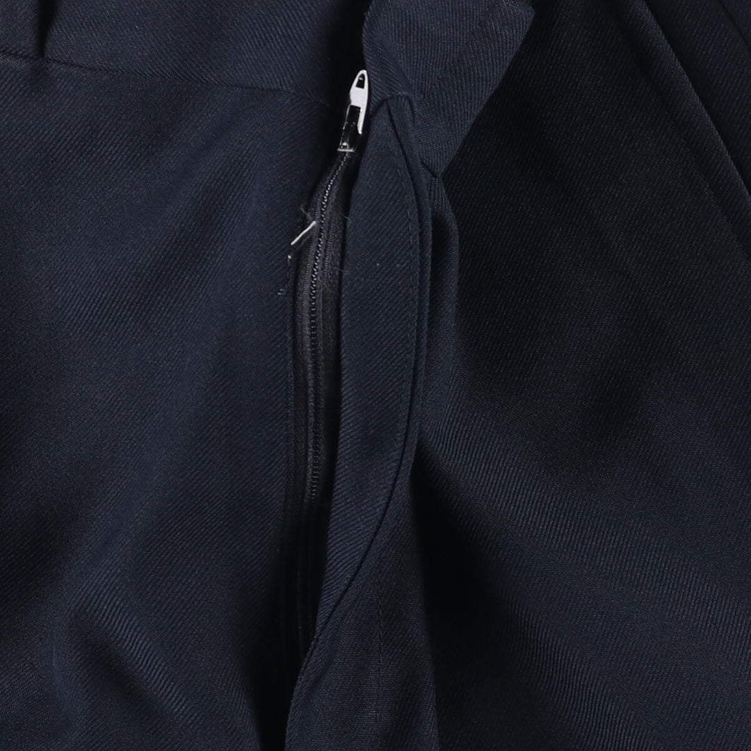 Vintage men's w35 size slacks unclear navy blue type Vintage Second Hand