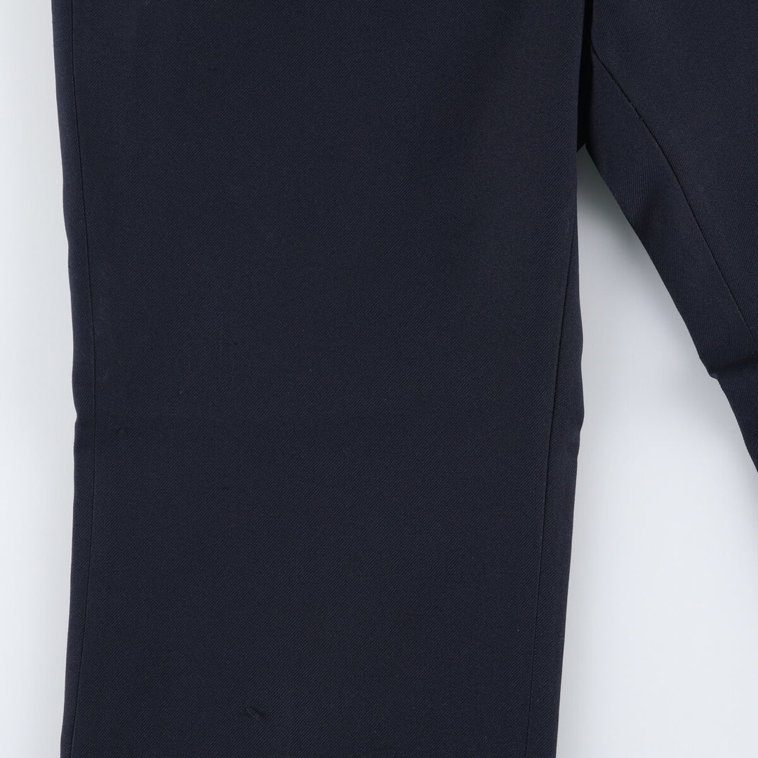 Vintage men's w35 size slacks unclear navy blue type Vintage Second Hand
