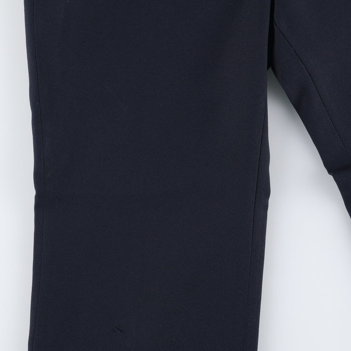 Vintage men's w35 size slacks unclear navy blue type Vintage Second Hand