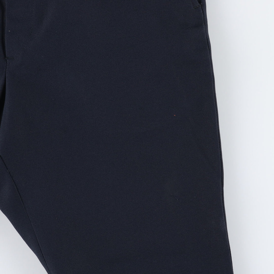 Vintage men's w35 size slacks unclear navy blue type Vintage Second Hand