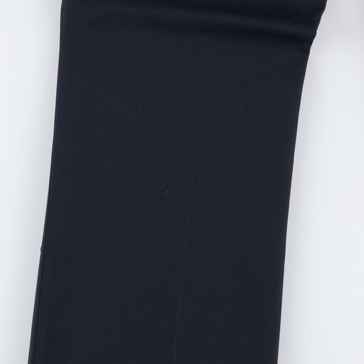 Vintage men's w35 size slacks unclear navy blue type Vintage Second Hand
