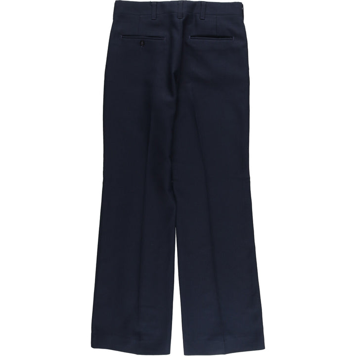 Haggar HAGGAR Slacks, Made in USA, Men's, Size W32, Vintage unclear navy blue type Vintage Second Hand