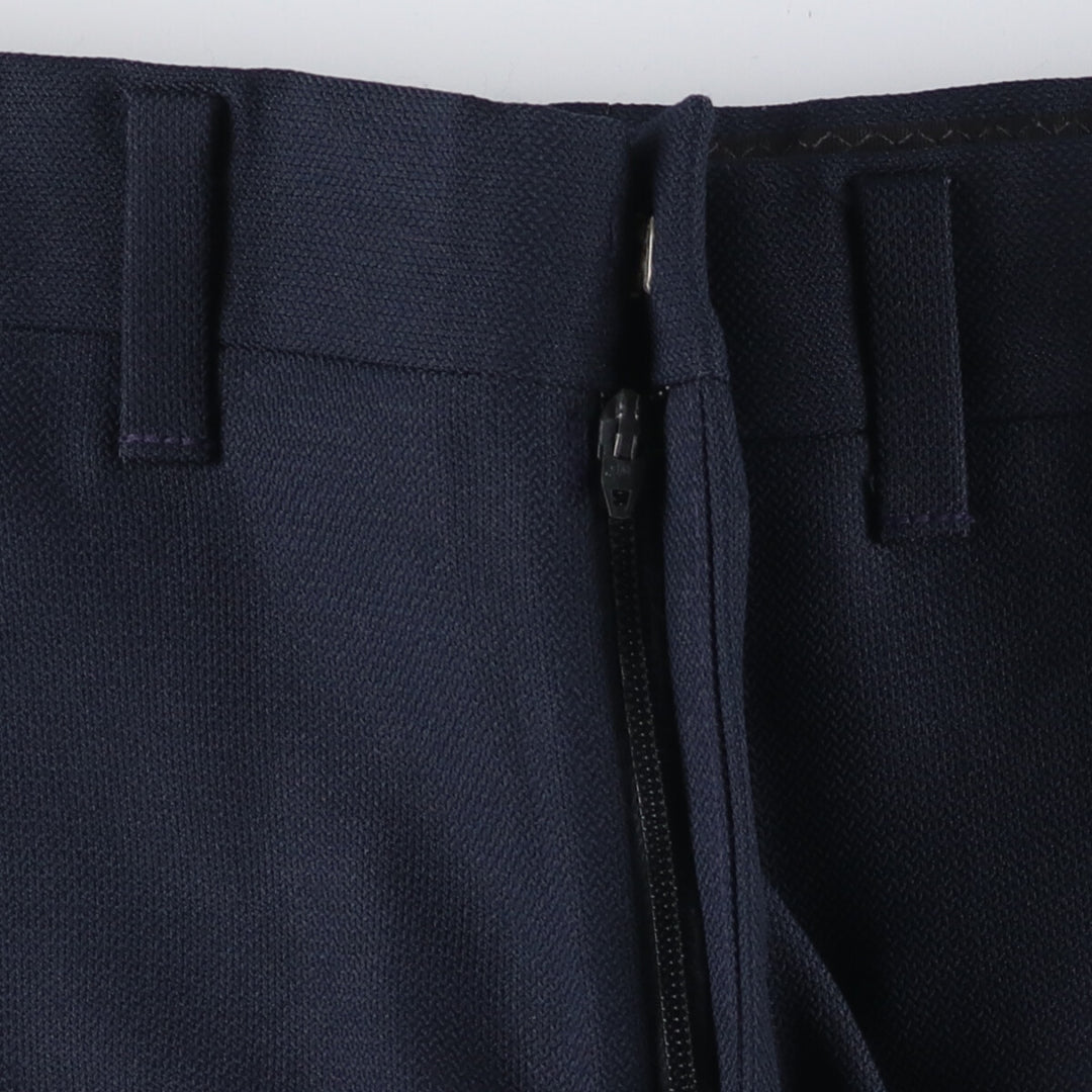 Haggar HAGGAR Slacks, Made in USA, Men's, Size W32, Vintage unclear navy blue type Vintage Second Hand