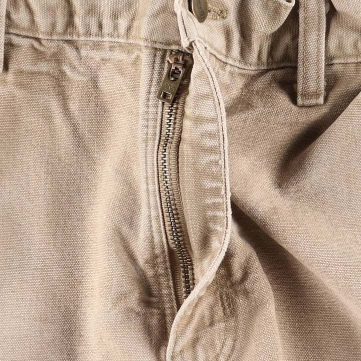 2000'S Carhartt Dungaree Fit Duck Painter Pants, Men's, Size W31 cotton Beige type Vintage Second Hand