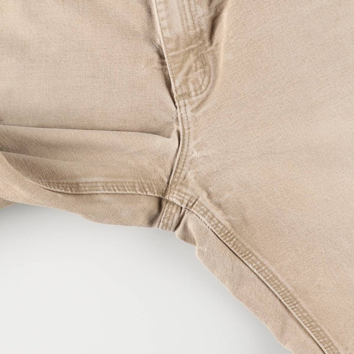 2000'S Carhartt Dungaree Fit Duck Painter Pants, Men's, Size W31 cotton Beige type Vintage Second Hand