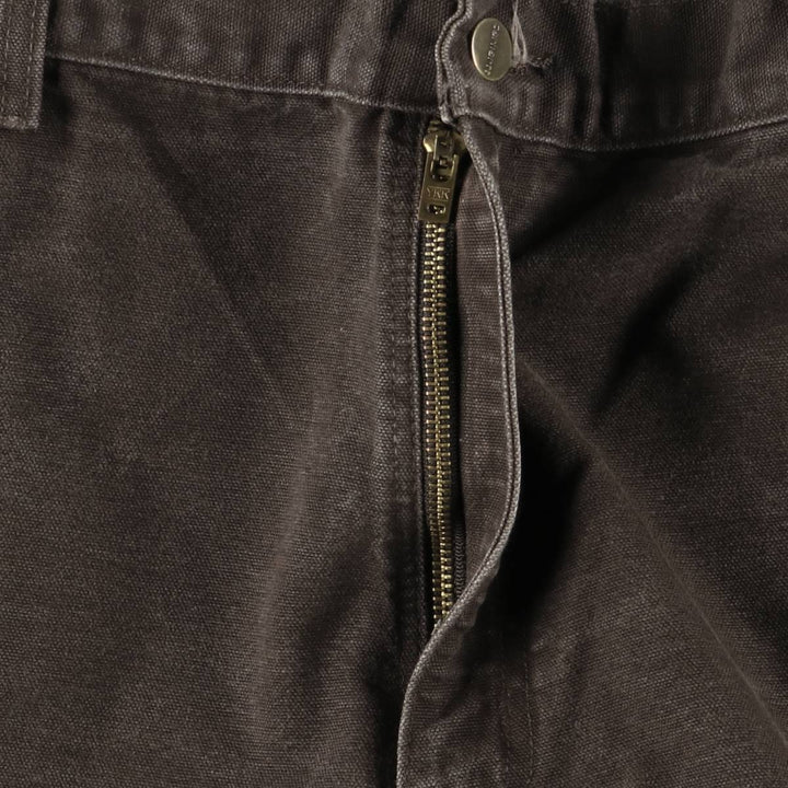 Carhartt Original Dungaree Fit Duck Painter Pants, Men's, W37 equivalent cotton brown type Vintage Second Hand