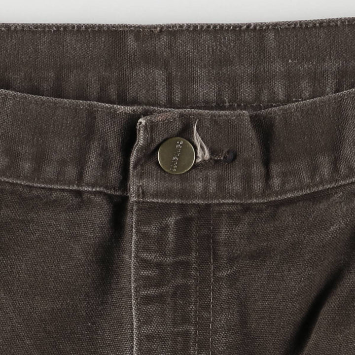 Carhartt Original Dungaree Fit Duck Painter Pants, Men's, W37 equivalent cotton brown type Vintage Second Hand