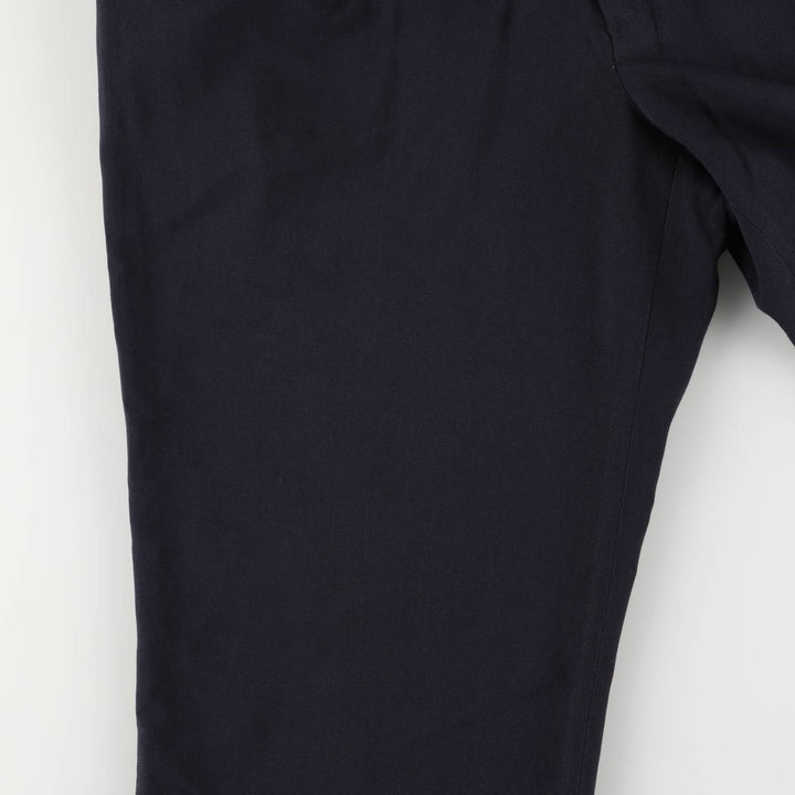 Haggar HAGGAR Two-pleat Slacks, Men's, W32 Size, Vintage unclear navy blue type Vintage Second Hand