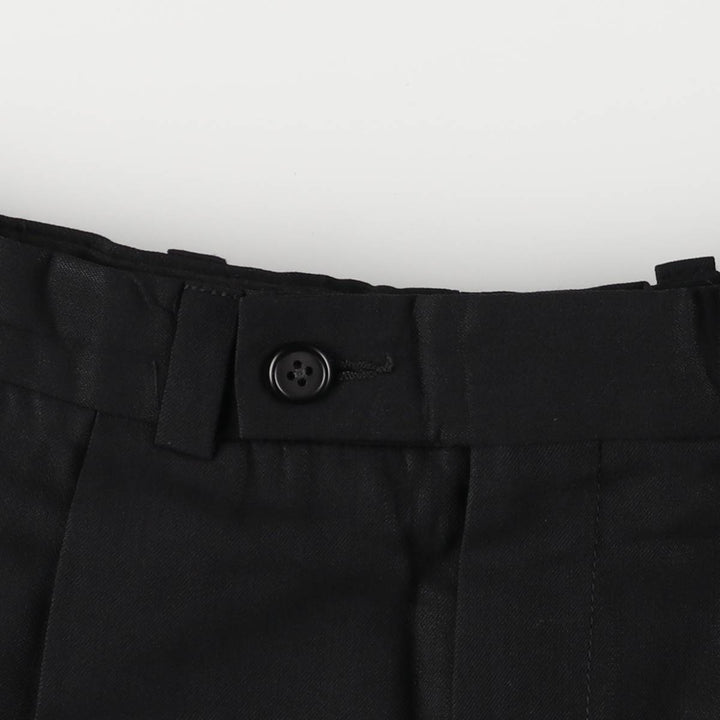 Calvin Klein One-Tuck Slacks, Men's Size W32 unclear black type Vintage Second Hand