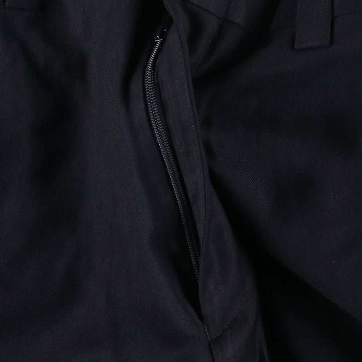 2000s~ Calvin Klein Men's Slacks, Size W32 polyester navy blue type Vintage Second Hand