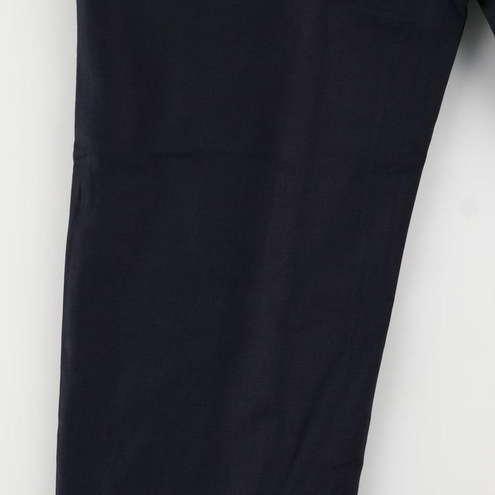 2000s~ Calvin Klein Men's Slacks, Size W32 polyester navy blue type Vintage Second Hand