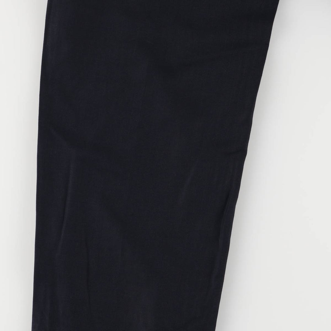 2000s~ Calvin Klein Men's Slacks, Size W32 polyester navy blue type Vintage Second Hand