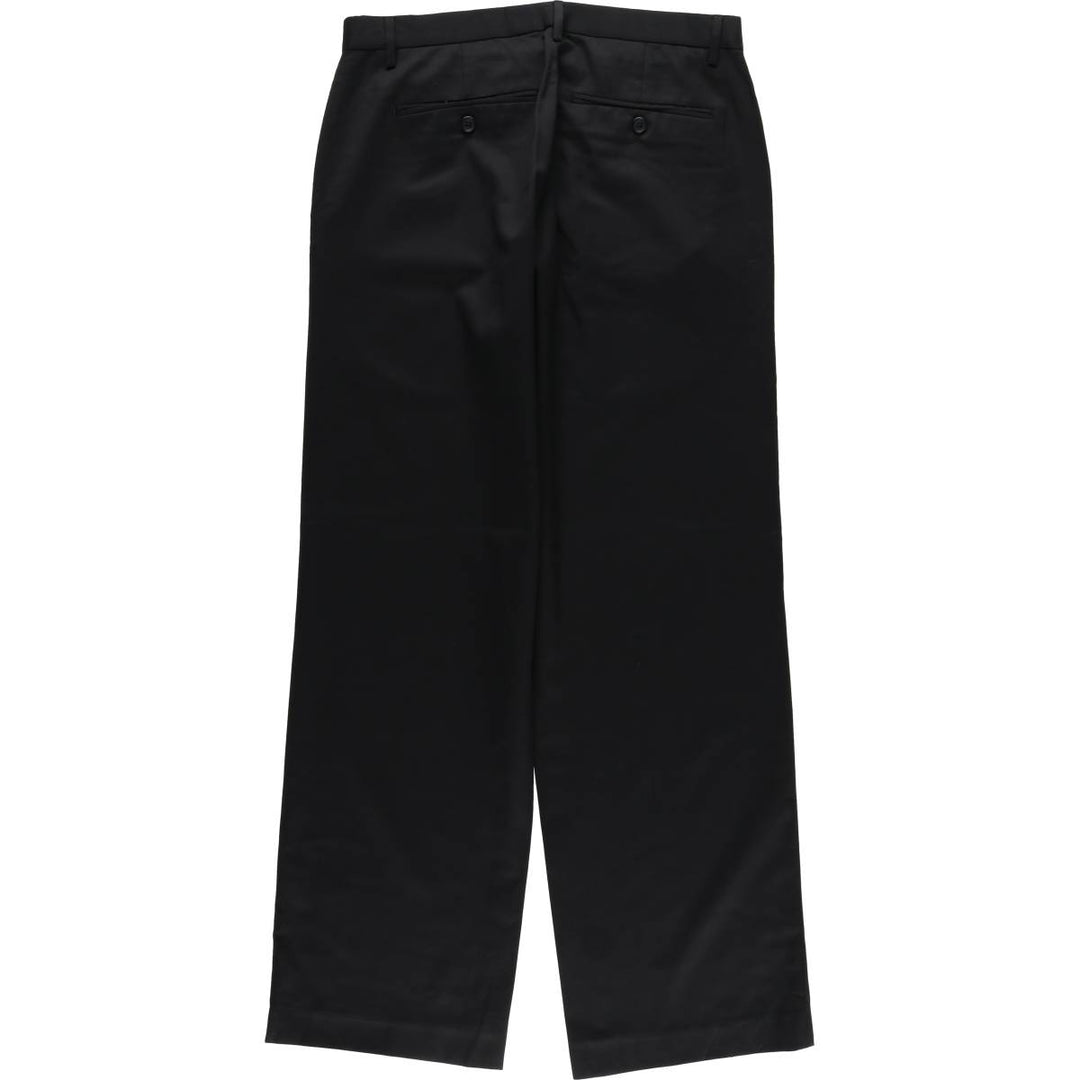 00s~ Calvin Klein wool pants slacks men's w32 equivalent wool black type Vintage Second Hand