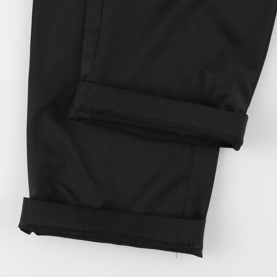 00s~ Calvin Klein wool pants slacks men's w32 equivalent wool black type Vintage Second Hand