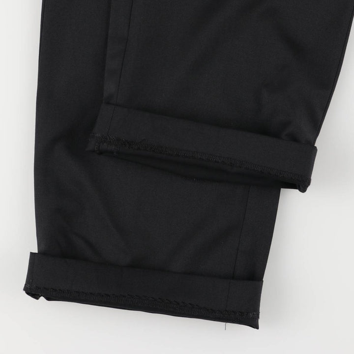 00s~ Calvin Klein wool pants slacks men's w32 equivalent wool black type Vintage Second Hand