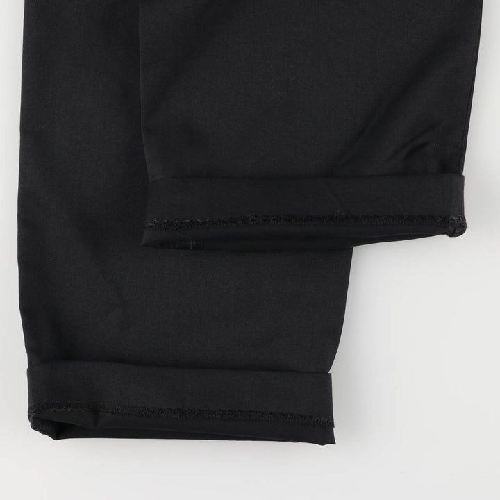 00s~ Calvin Klein wool pants slacks men's w32 equivalent wool black type Vintage Second Hand