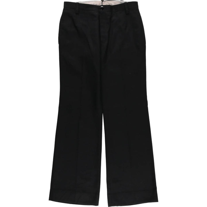 Vintage men's flare pants, size W30 unclear black type Vintage Second Hand