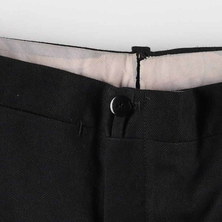 Vintage men's flare pants, size W30 unclear black type Vintage Second Hand