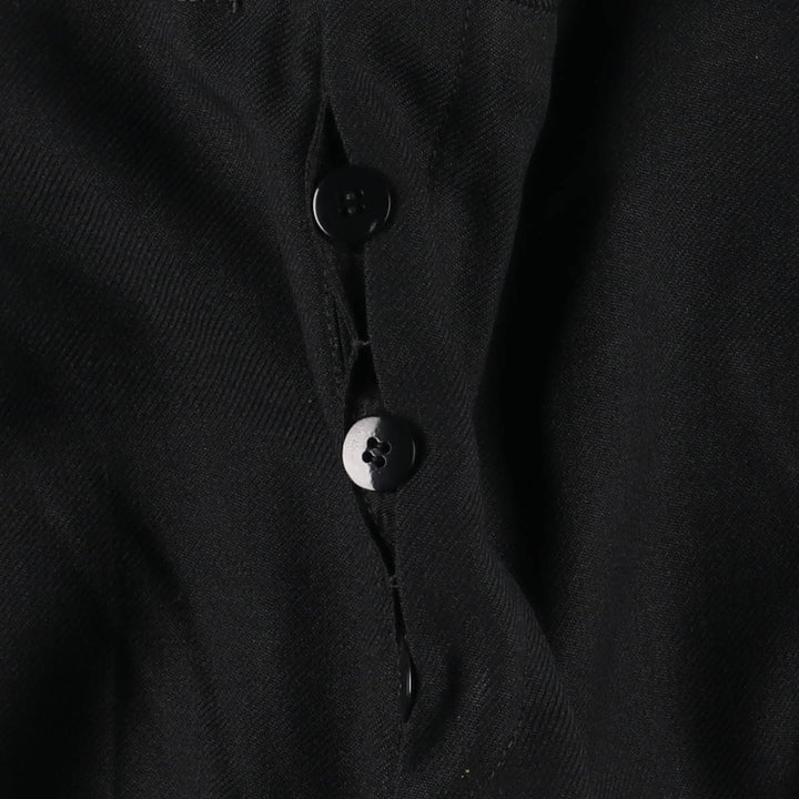 Vintage men's flare pants, size W30 unclear black type Vintage Second Hand