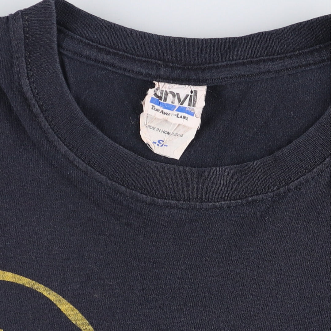 Anvil NIRVANA Band T-Shirt, Men's Size Small cotton black type Vintage Second Hand