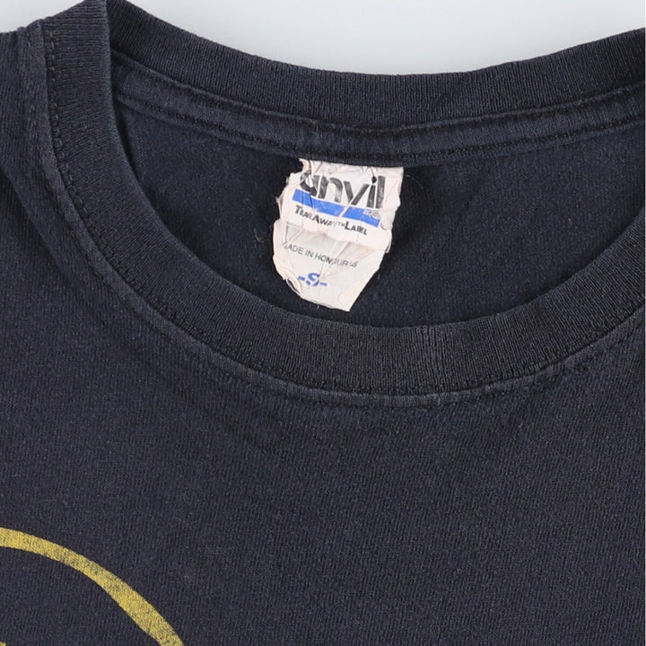 Anvil NIRVANA Band T-Shirt, Men's Size Small cotton black type Vintage Second Hand
