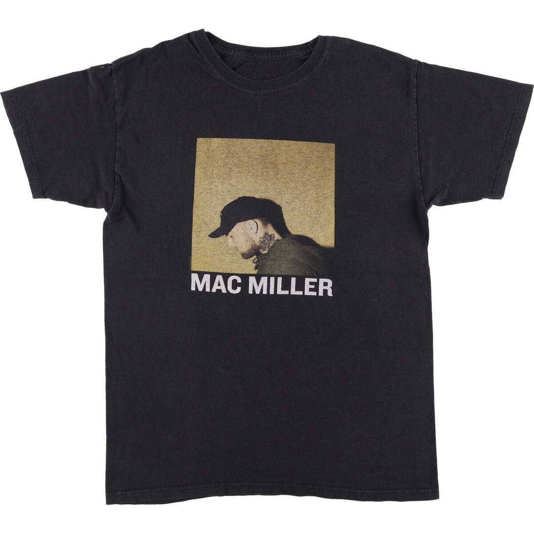 MAC MILLER Rap T-shirt, Men's Size M cotton black type Vintage Second Hand