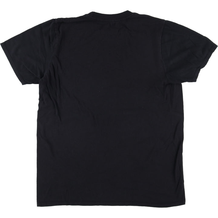 QUEEN Band T-shirt, Men's M size unclear black type Vintage Second Hand