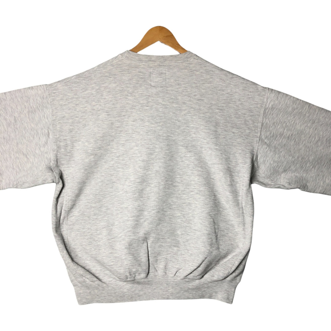 Vintage 90'S Russell PRO COTTON sweatshirt, made in the USA, size XXL, men's cotton gray type Vintage Second Hand