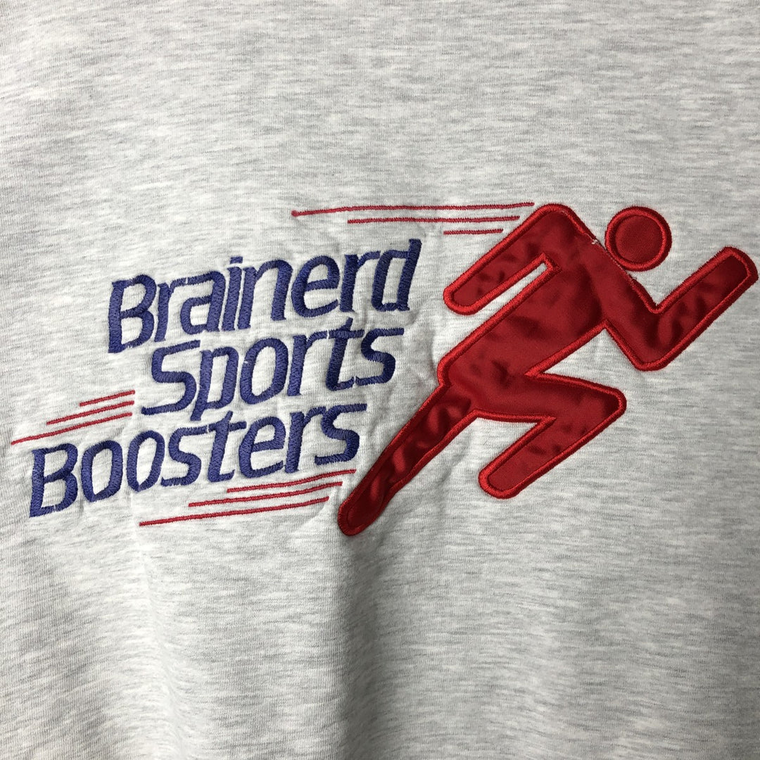 Vintage 90'S Russell PRO COTTON sweatshirt, made in the USA, size XXL, men's cotton gray type Vintage Second Hand