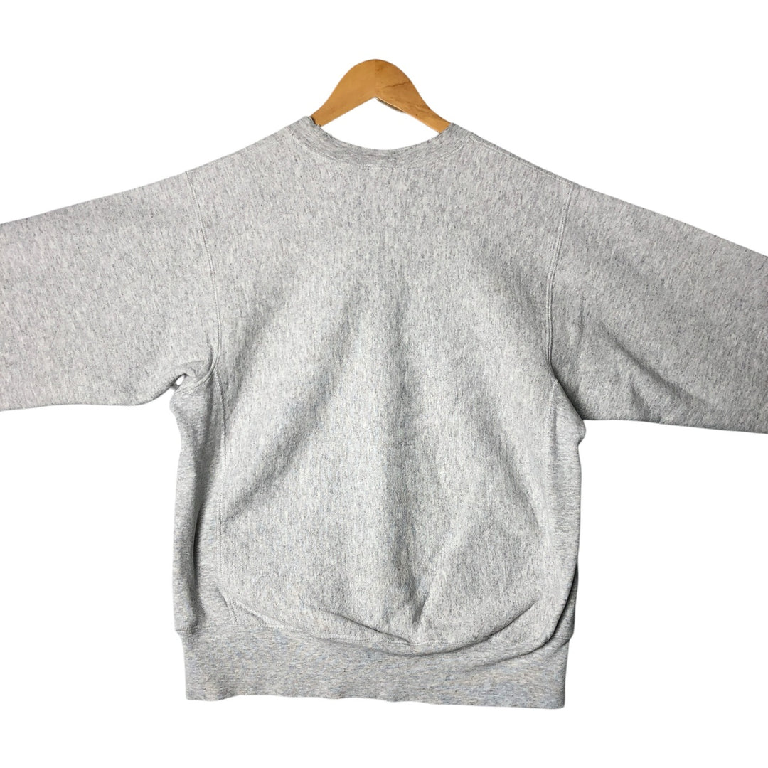 90'S Lee College Sweatshirt, Made in USA, Men's Size M (Equivalent), Vintage cotton gray type Vintage Second Hand