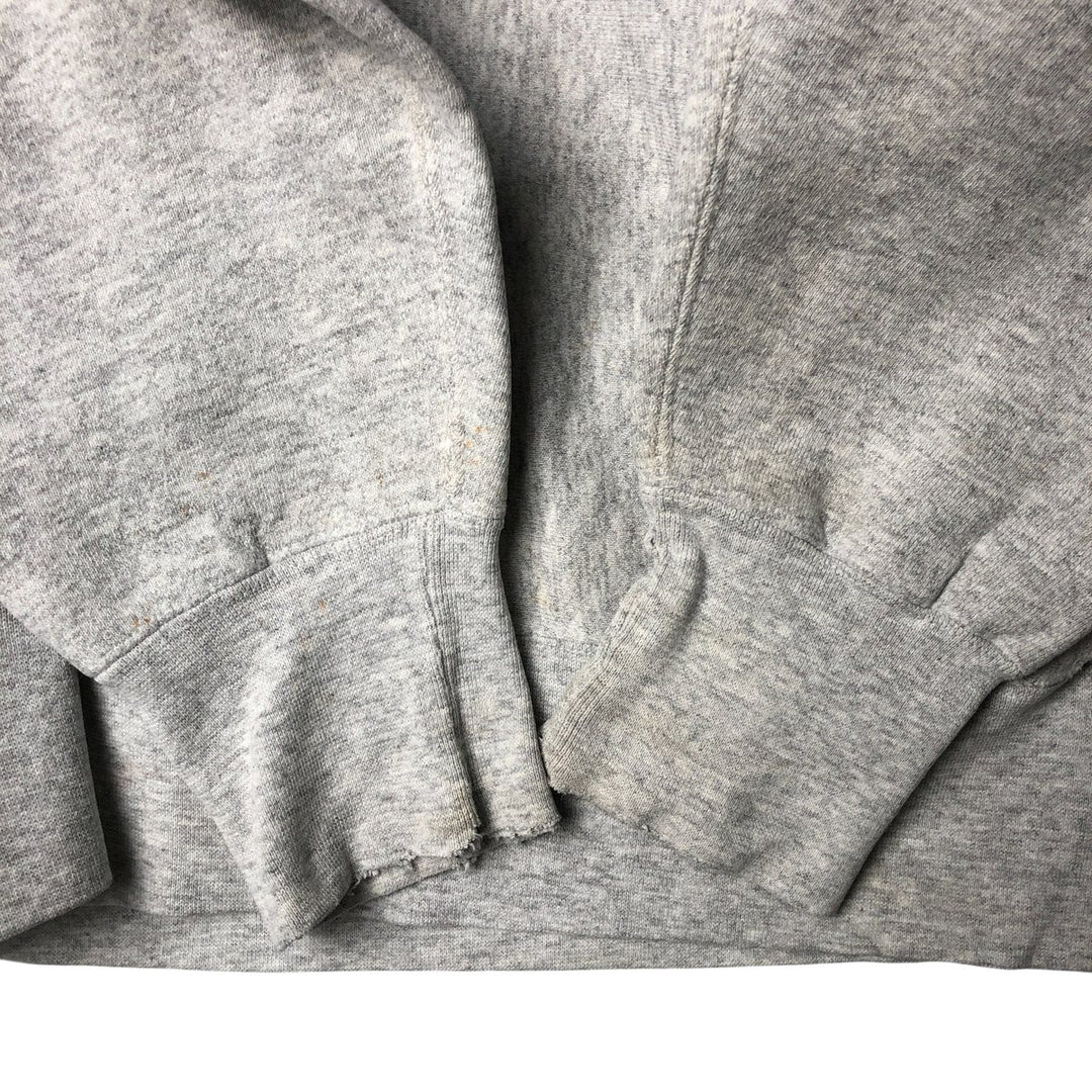 90'S Lee College Sweatshirt, Made in USA, Men's Size M (Equivalent), Vintage cotton gray type Vintage Second Hand