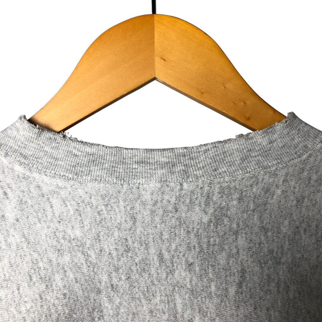 90'S Lee College Sweatshirt, Made in USA, Men's Size M (Equivalent), Vintage cotton gray type Vintage Second Hand