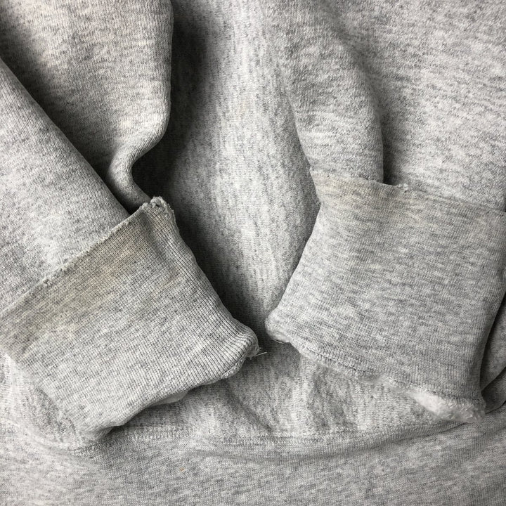 90'S Lee College Sweatshirt, Made in USA, Men's Size M (Equivalent), Vintage cotton gray type Vintage Second Hand