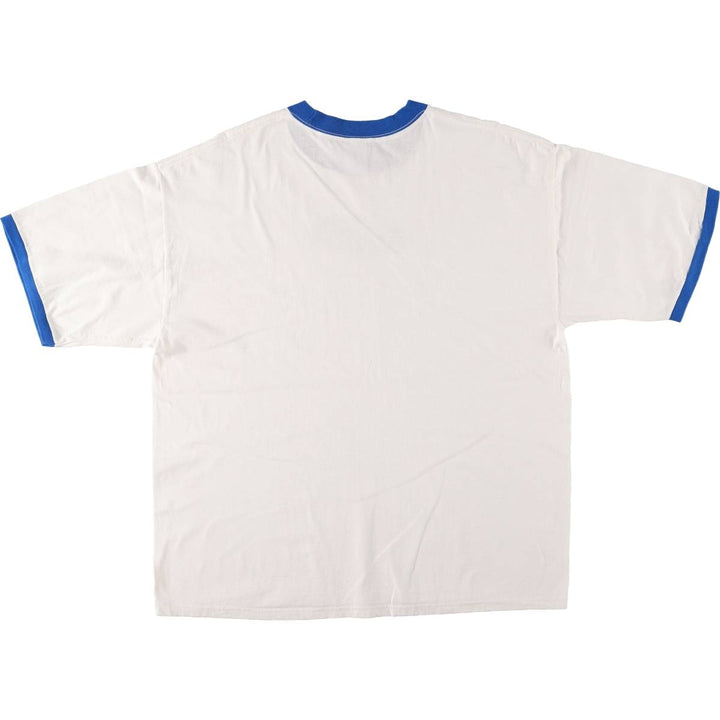 Delta Ford Advertising Ringer T-Shirt, Men's XL cotton white type Vintage Second Hand