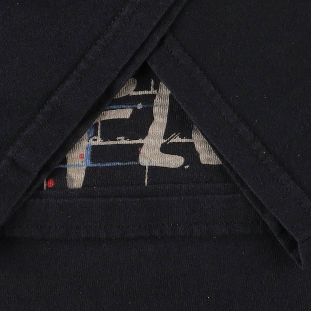 PINK FLOYD Pink Floyd Band T-shirt Band T Men's M size cotton black type Vintage Second Hand