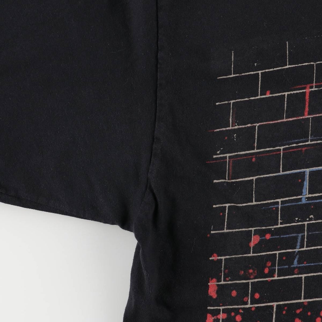 PINK FLOYD Pink Floyd Band T-shirt Band T Men's M size cotton black type Vintage Second Hand