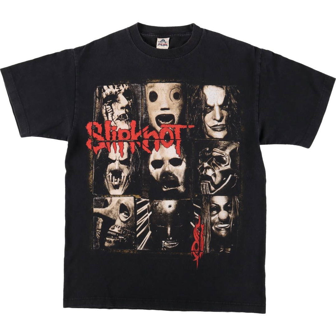 ALSTYLE SLIPKNOT Band T-Shirt, Men's Size M cotton black type Vintage Second Hand