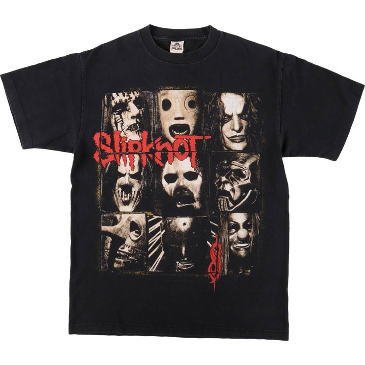 ALSTYLE SLIPKNOT Band T-Shirt, Men's Size M cotton black type Vintage Second Hand