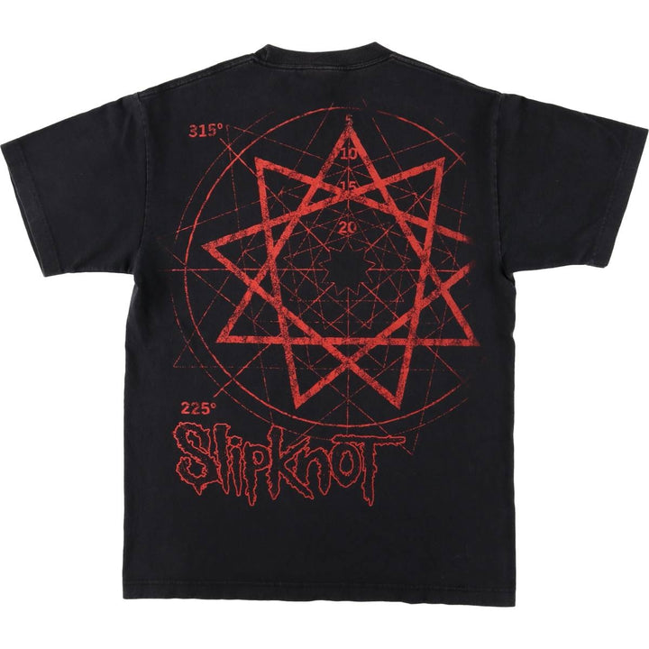 ALSTYLE SLIPKNOT Band T-Shirt, Men's Size M cotton black type Vintage Second Hand