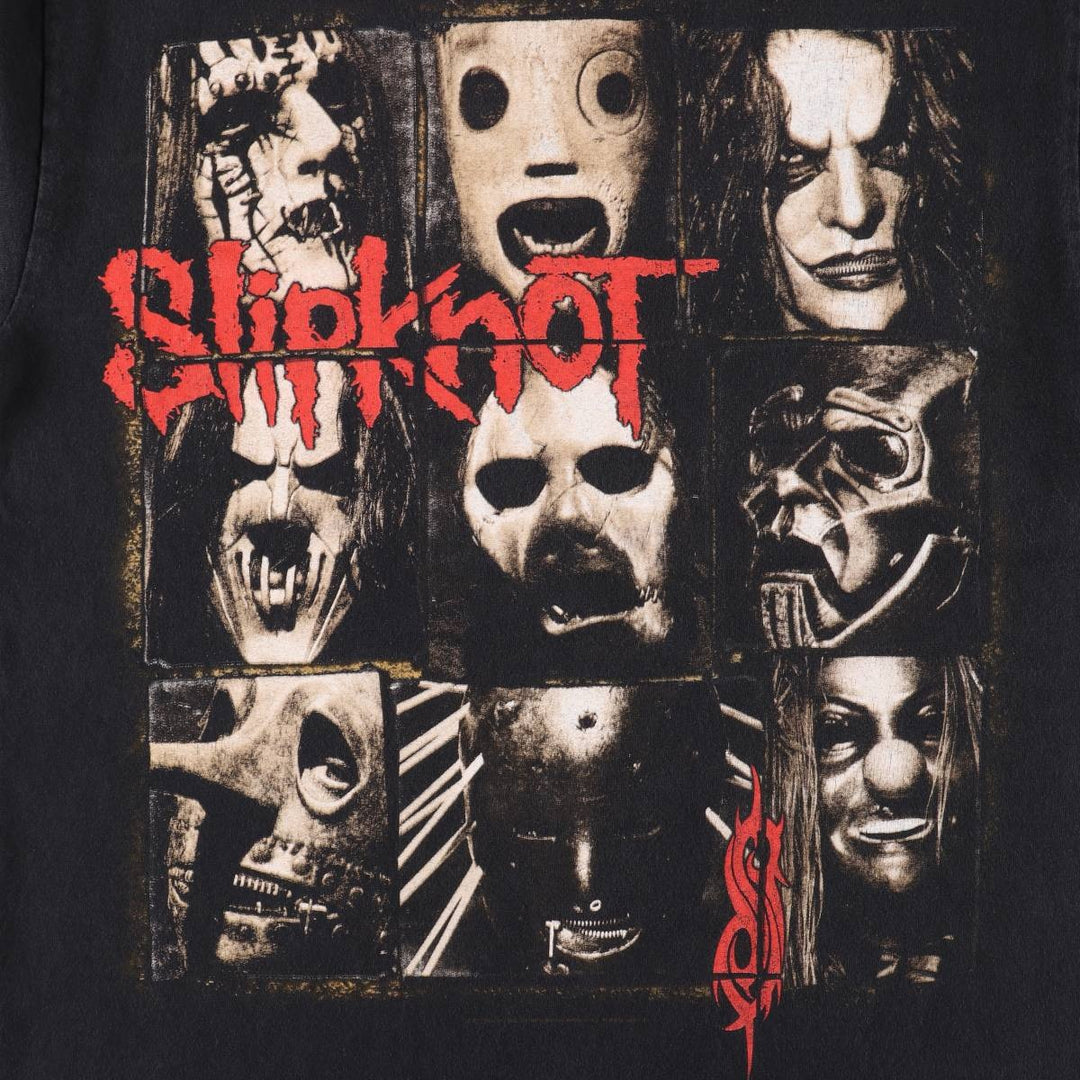 ALSTYLE SLIPKNOT Band T-Shirt, Men's Size M cotton black type Vintage Second Hand