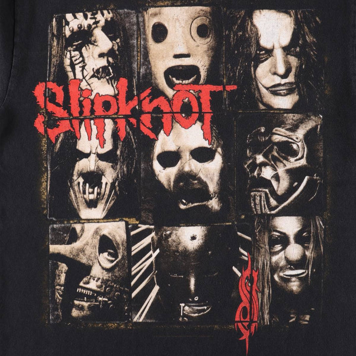 ALSTYLE SLIPKNOT Band T-Shirt, Men's Size M cotton black type Vintage Second Hand