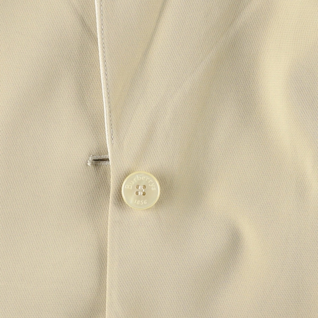 Burberry tailored jacket, women's size M polyester Beige type Vintage Second Hand