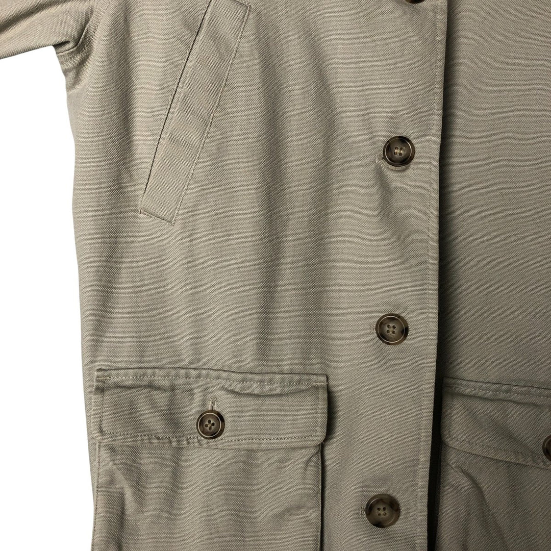 Vintage 80s-90'S Lands' End coveralls, women's size M cotton Beige type Vintage Second Hand