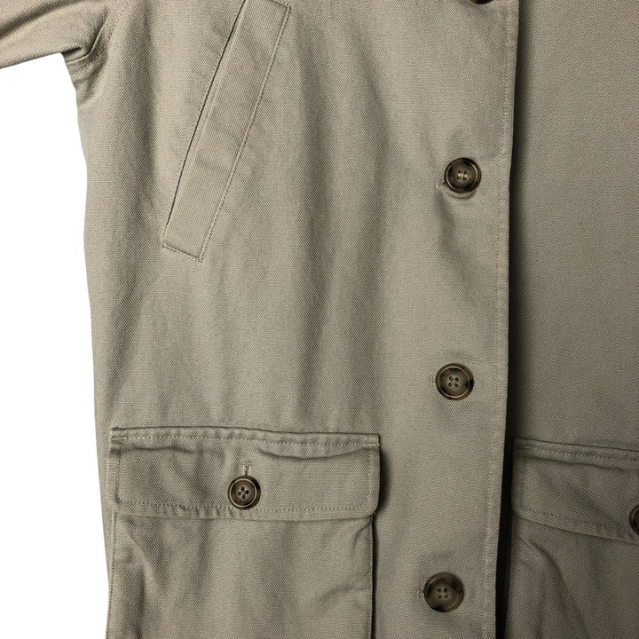Vintage 80s-90'S Lands' End coveralls, women's size M cotton Beige type Vintage Second Hand