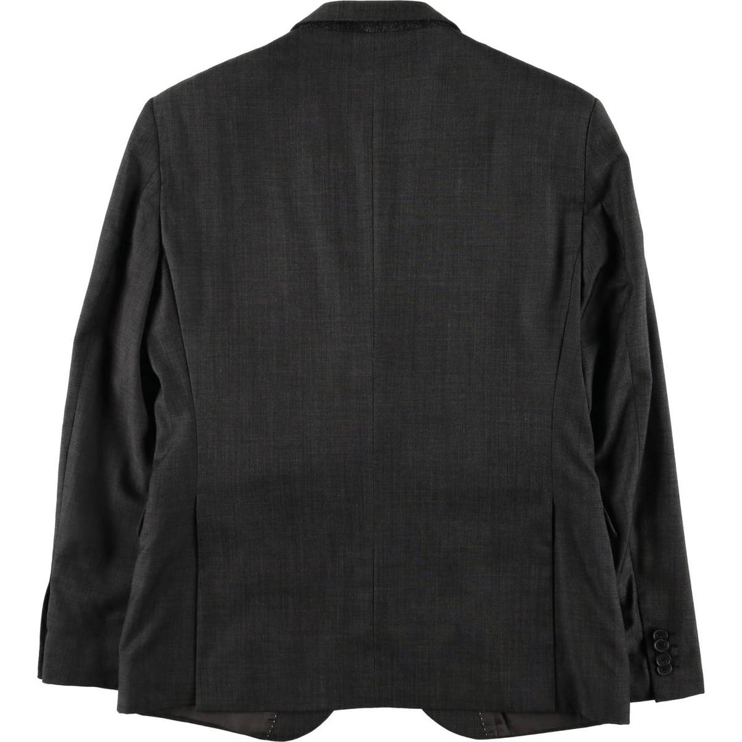 DKNY Slim Fit Wool Tailored Jacket, Men's Size Medium wool black type Vintage Second Hand