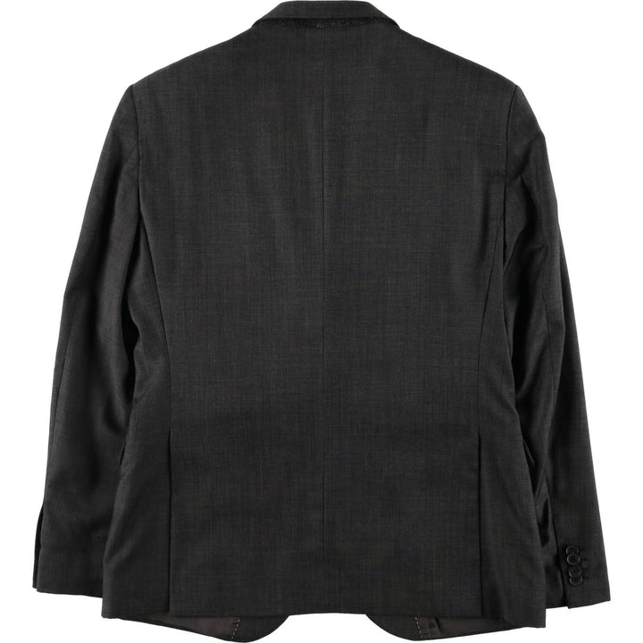 DKNY Slim Fit Wool Tailored Jacket, Men's Size Medium wool black type Vintage Second Hand