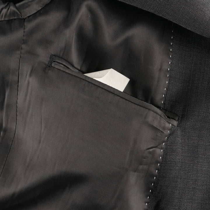DKNY Slim Fit Wool Tailored Jacket, Men's Size Medium wool black type Vintage Second Hand