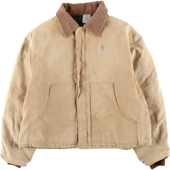 Carhartt Traditional Jacket, Padded Duck Work Jacket, Men's XXL unclear Beige type Vintage Second Hand